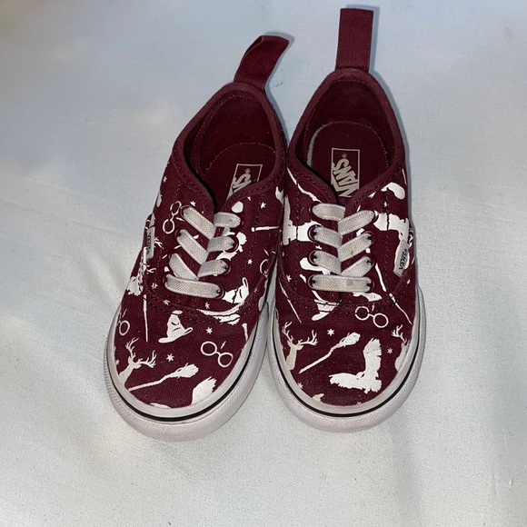 RARE Harry Potter Edition Vans Toddler 7 - Picture 1 of 7
